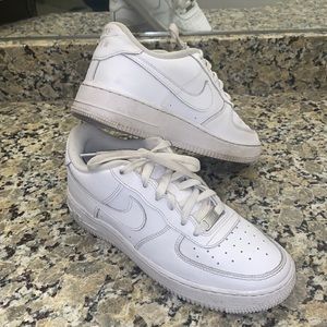 White Air Force 1s